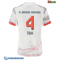 Fotballdrakt Dame Bayern Munich Jonathan Tah #4 Bortedrakt 2025-26 Kortermet